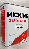 Масло моторное Gasoline Oil MG1 5W-40 синтетическое 4л