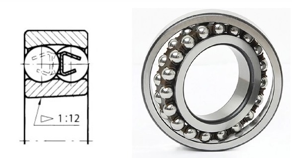Подшипник шариковый 111511Е (2211EKTN9C3) 55×100×25 мм SKF оригинал