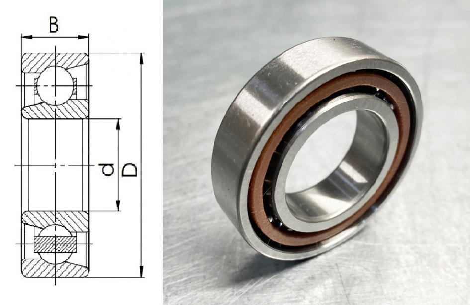 66307 Е (7307BEAT85) NSK