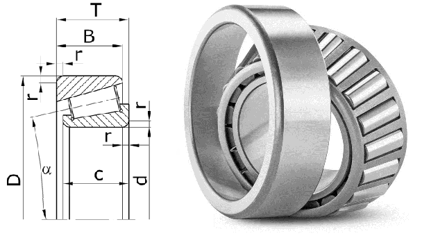 Подшипник роликовый  (3490/3420) 38.1×79.375×29.37 мм Fersa