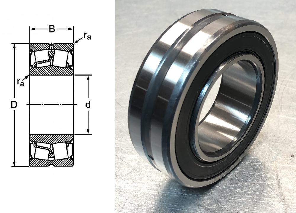 Подшипник роликовый  (BS2-2210-2RSК/VT143) 50×90×28 мм SKF оригинал