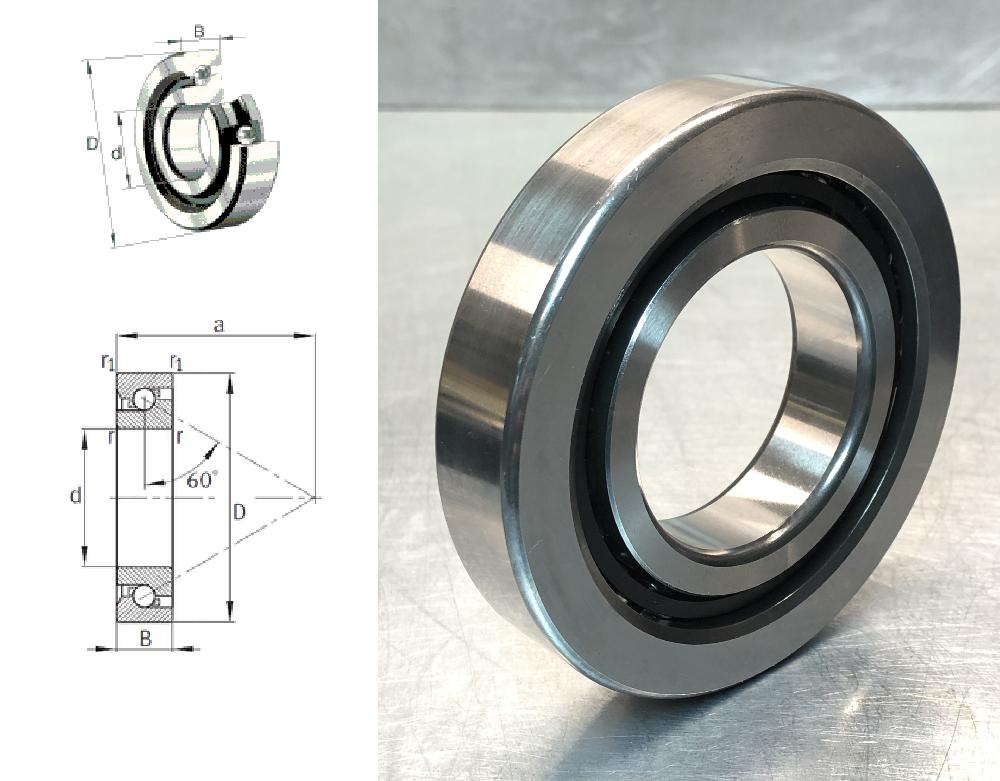 BSB035072 (шпиндельный подшипник) NSK