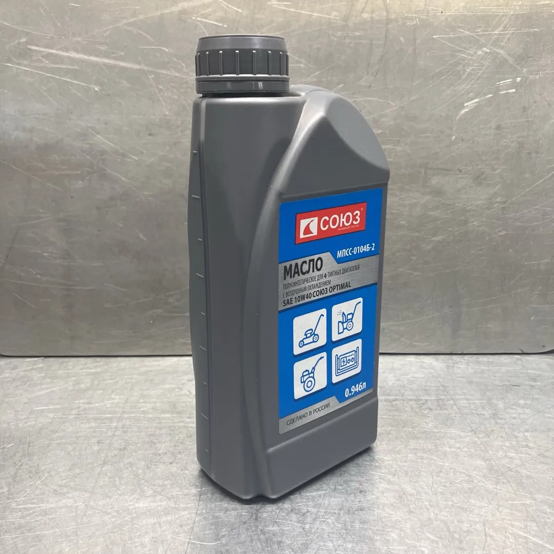 Масло 4-х такт. SAE 10W-40 OPTIMAL полусинтетическое 0,946л СОЮЗ
