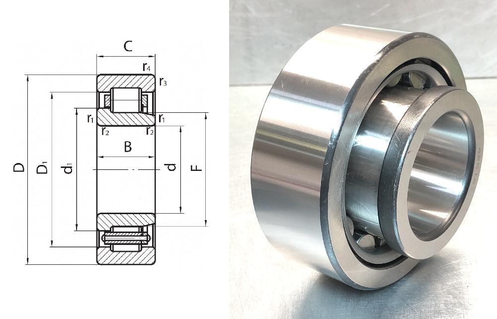 42611 Е (NJ2311ECPC3) SKF