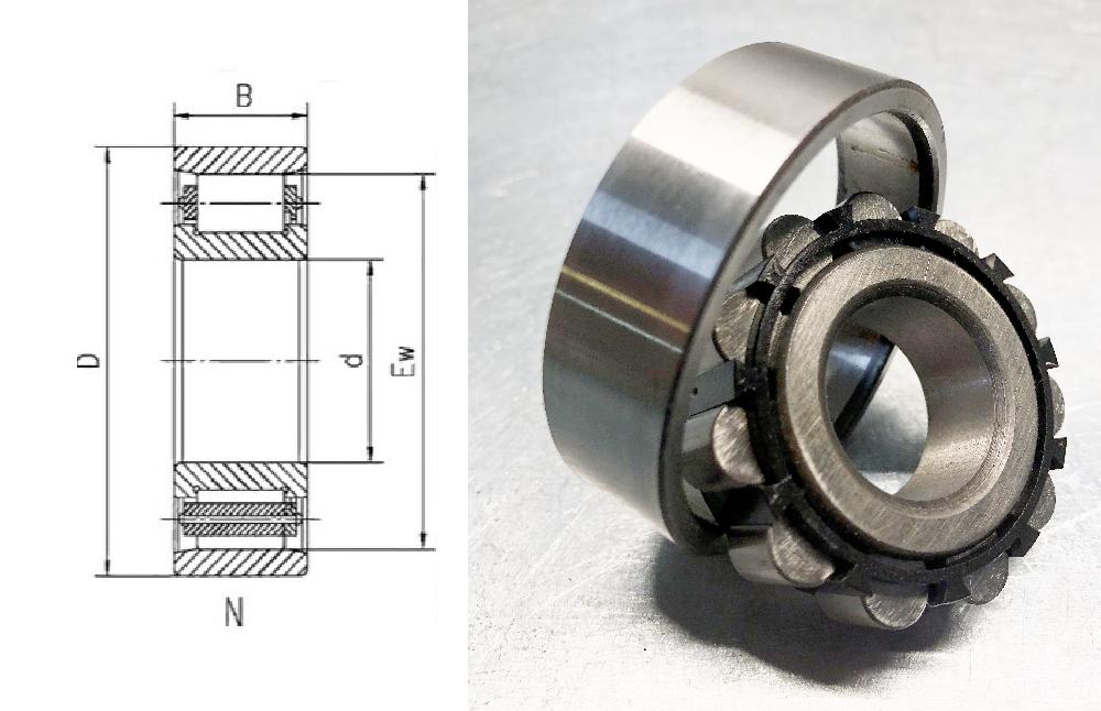 2314 Е (N314ECP) SKF