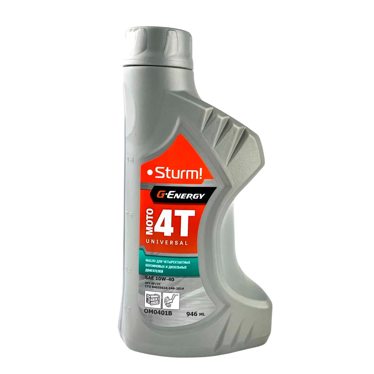 Масло 4-х тактное минеральное G-Energy, Sturm (0,946л)