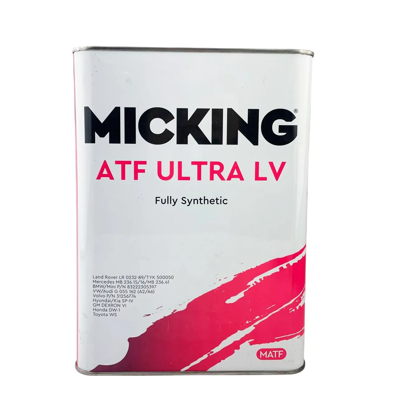 Масло трансмиссионное 4л АКПП MICKING ATF ULTRA LV