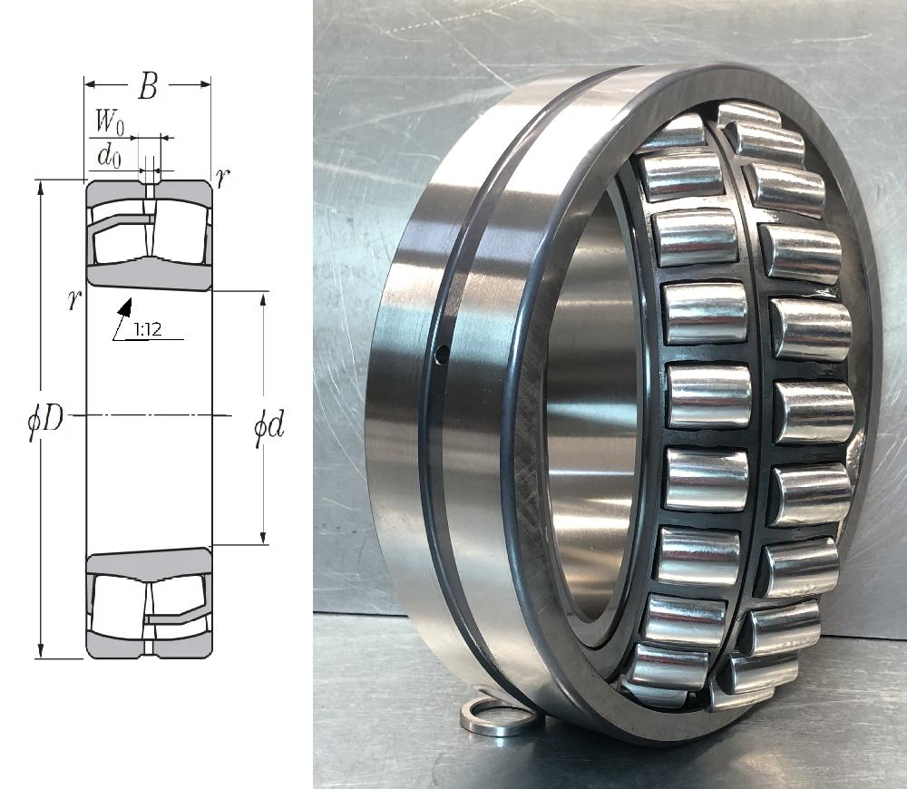 Подшипник роликовый 3153128Н (23028CCKW33) 140×210×53 мм SKF оригинал