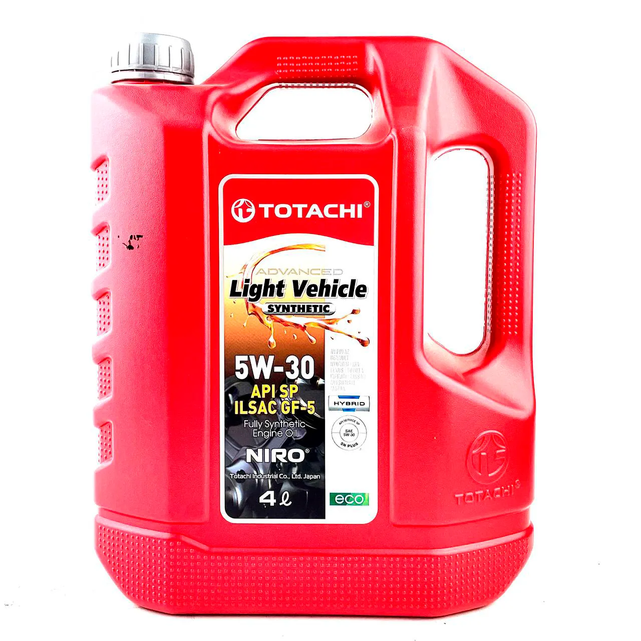 Масло моторное 5W-30 синтетическое 4л бензин TOTACHI NIRO LV SAE API SP/SN+