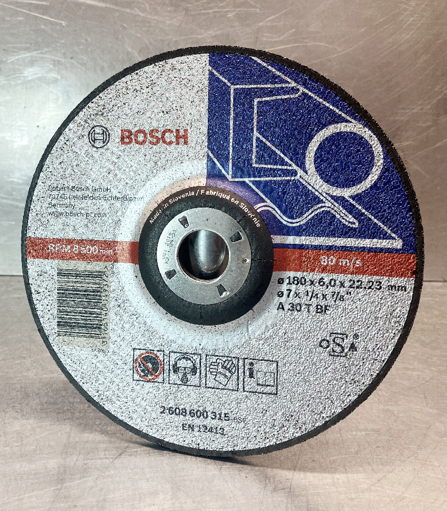 180*6*22 мет.зачистной (BOSCH)