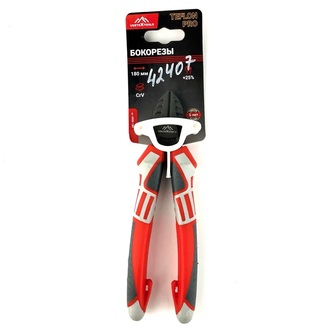 Бокорезы 180мм Vertextools Teflon  