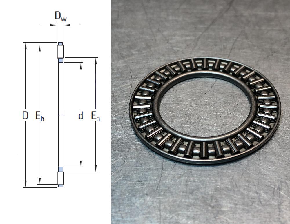 AXK 3047 (NTB3047) SKF