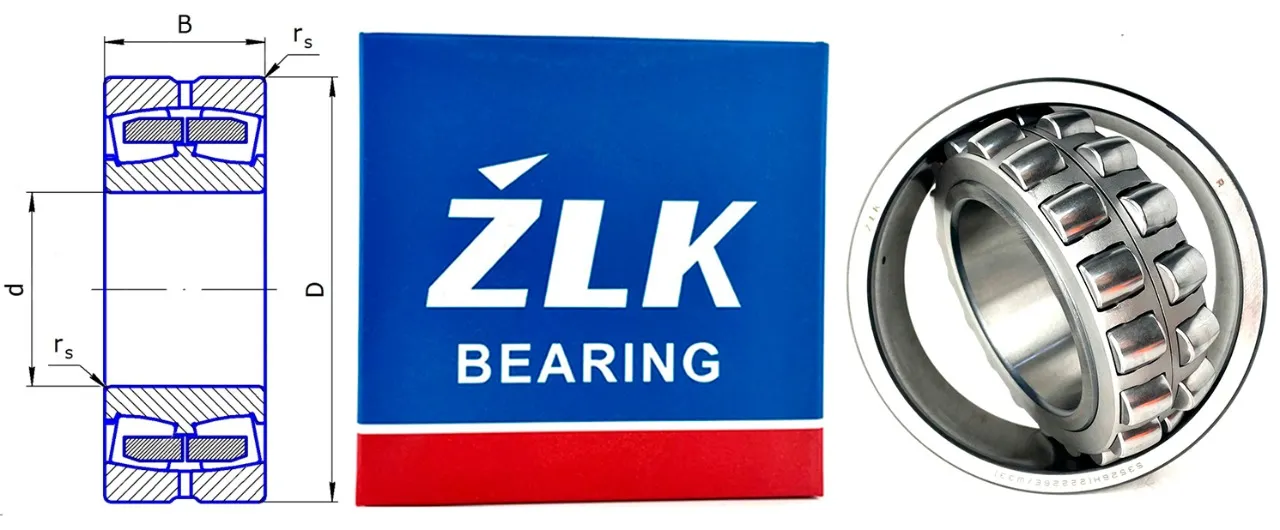 Подшипник роликовый 53526H (22226 E/W33) 130×230×64 мм ZLK