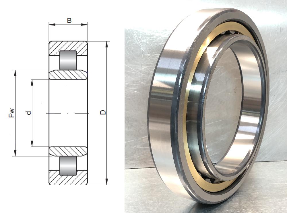 32132 Л (NU1032ECMC3) SKF