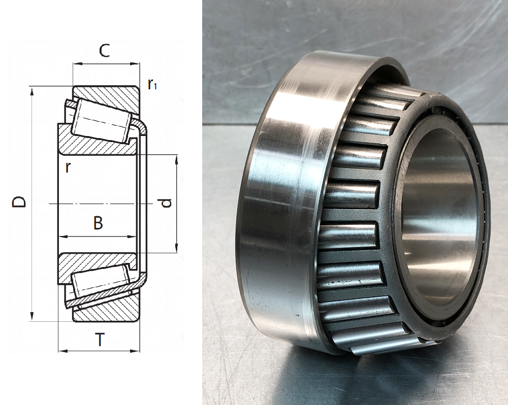 Подшипник роликовый  (9285/9220) 76.2×161.93×46.03 мм Timken оригинал