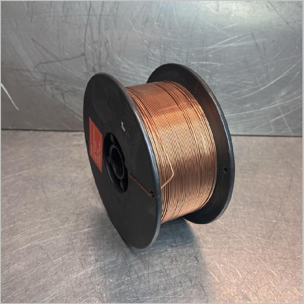 Проволока сварочная d-0.8мм 1кг ER70S-6 (СВ08Г2С) D100 омедненная