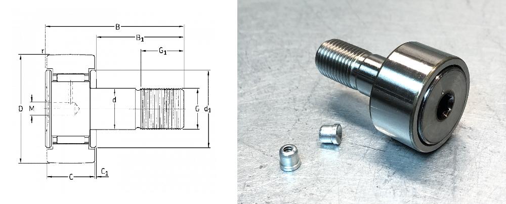 Ролик опорный KR30PP CX