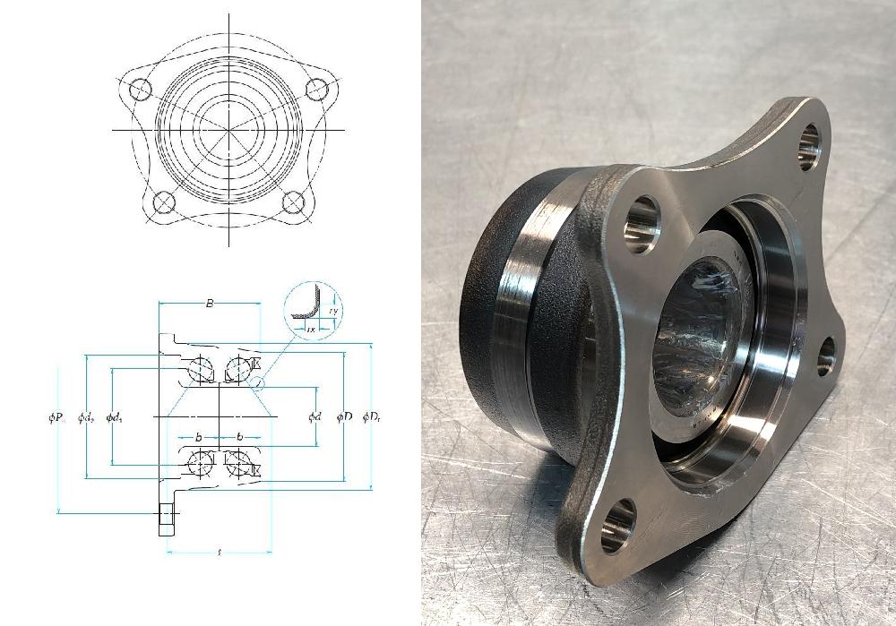 VKBA6547 ((713610780 R157.40) SKF 