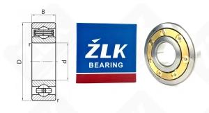 Подшипник 409Л (6409М) радиальный шариковый 45-120-29 мм
