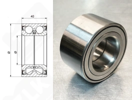 Подшипник DAC3872W10CS42 радиально-упорный шариковый 38-72-40 мм