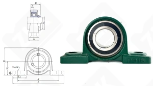 Подшипниковый узел 480315UCP (UCP315)