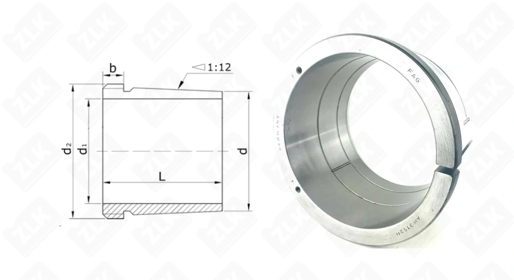 Втулка закрепительная AH3152 FAG