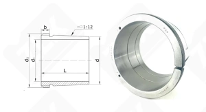 Втулка закрепительная AH3152 FAG 240-290-172 мм