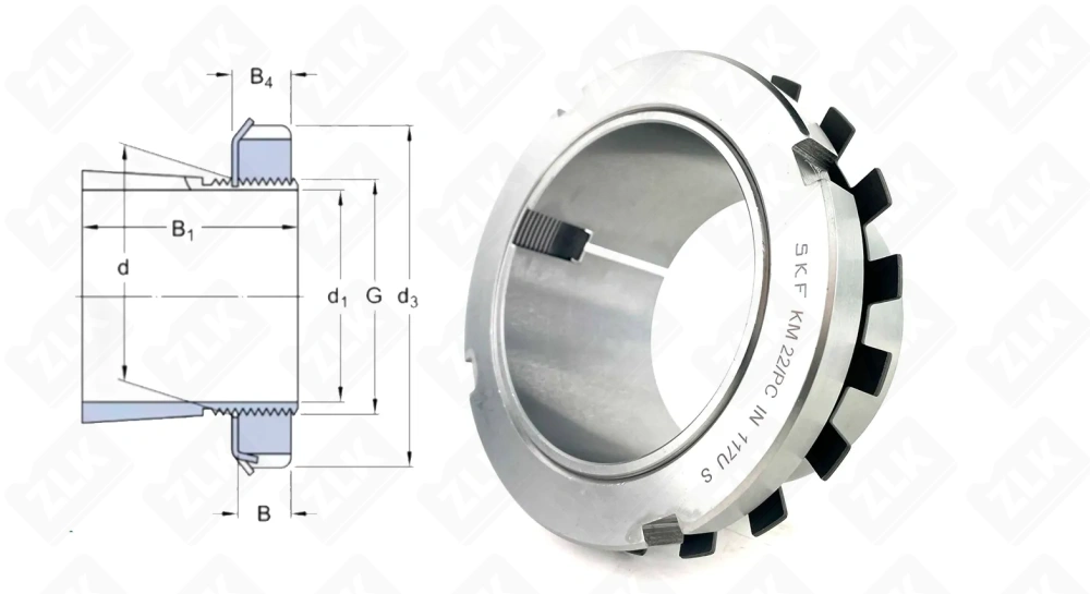 Втулка закрепительная H322 SKF