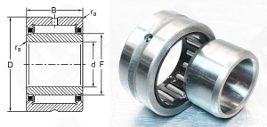 Подшипник 4244860 (6) (NA4860P6) радиальный игольчатый 300-380-80 мм