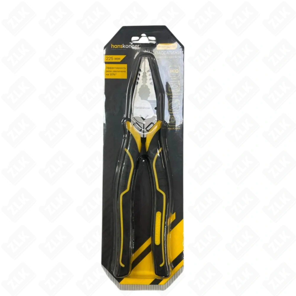 Пассатижи 225мм Hanskonner 