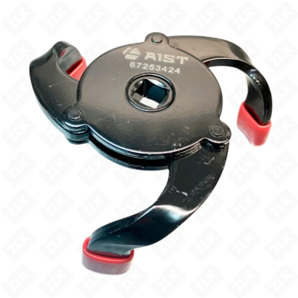 Съемник масляного фильтра "краб" изогнутый с 3-мя захватами, 63-99 мм AIST