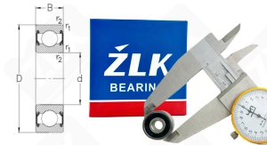 Подшипник 180028 (6282RS) радиальный шариковый гибридный 8-24-8 мм