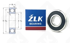 Подшипник 180204 (62042RS) радиальный шариковый 20-47-14 мм