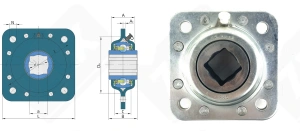 Подшипниковый узел 480209UCF (GWST209PPB31)