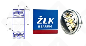 Подшипник 3612 H (22312ACMBW33 ) радиальный роликовый самоустанавливающийся 60-130-46 мм