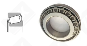 Подшипник 15101/15245 радиально-упорный роликовый конический 25.4-62-19.05 мм