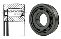 Подшипник (NUP306ECNR) 30×72×19 мм SZPK