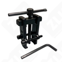 Съемник 2 захвата 75мм передвижной с фиксатором для деталей 19-35мм АвтоДело