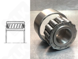 Подшипник 55709 радиальный игольчатый 45-100-44/46 мм