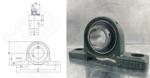 Подшипниковый узел 480206UCPA (UCP206) SY30TF