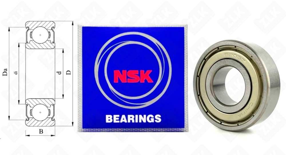 80203 (6203ZZCM) NSK ремень