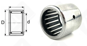 Подшипник 943/20 (HK2025) радиальный игольчатый 20-26-25 мм