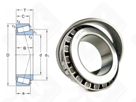 Подшипник 3982/3920 радиально-упорный роликовый конический 63,5-112,712-30,162 мм