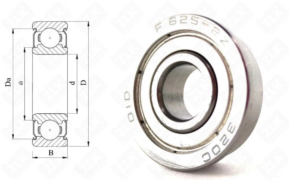 1000096/1080096 ZZ (F6196,F696ZZ) OID