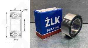 Подшипник JAB2001 (30BG5222,30BD5222) радиально-упорный шариковый 30-52-22 мм