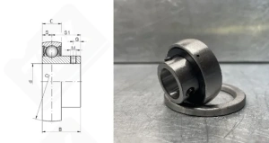 Подшипник 480203SB (SB203) шариковый 17-40-12/22 мм