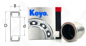Подшипник импортный № DB70142 KOYO радиальный игольчатый 22,225-30,162-20,6375 мм