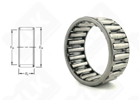 Подшипник K35x43x18 радиальный игольчатый 35-43-18 мм