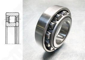 Подшипник 12208 (NF208) радиальный роликовый 40-80-18 мм