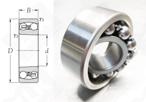 Подшипник 1506 (2206) радиальный шариковый самоустанавливающийся 30-62-20 мм